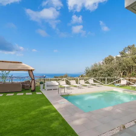 Villa Luxury Liam With Pool And Sea View - Goelba *