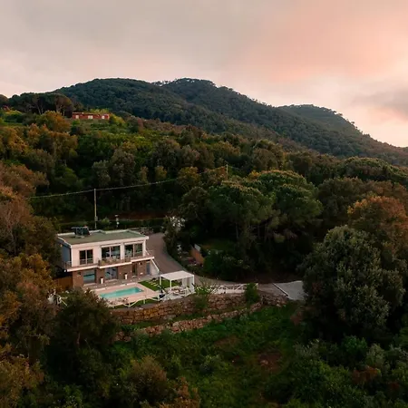 Willa Luxury Liam With Pool And Sea View - Goelba *