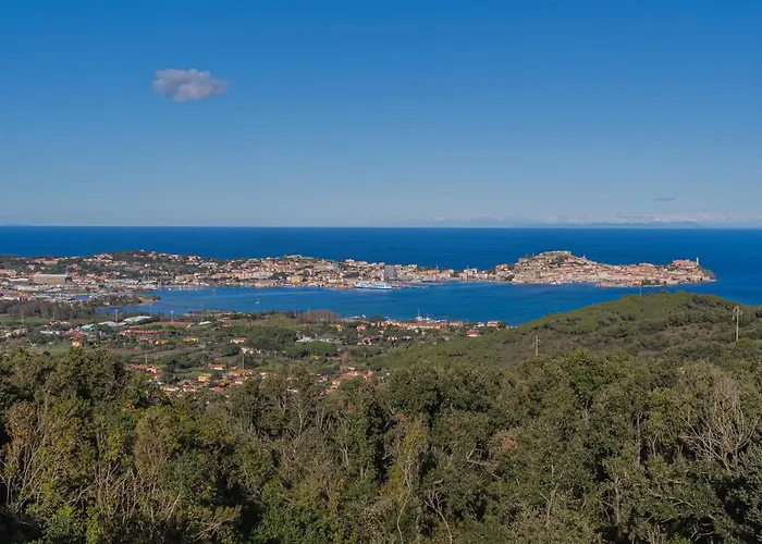 Luxury Liam With Pool And Sea View - Goelba Villa