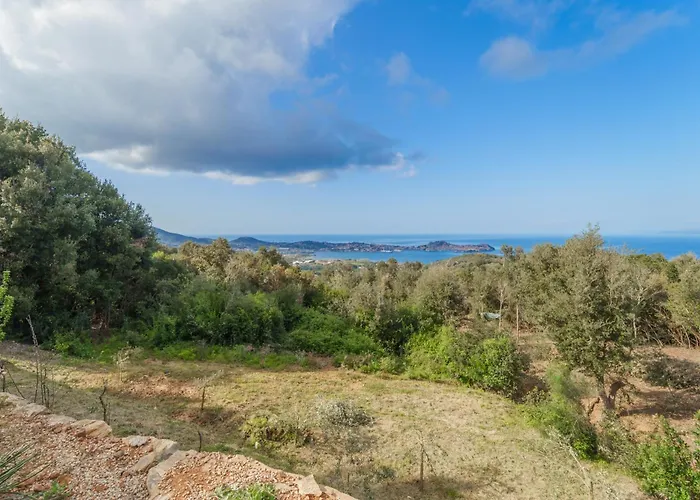 Luxury Liam With Pool And Sea View - Goelba