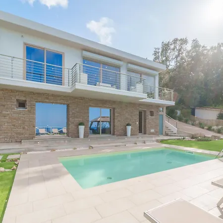 Luxury Liam With Pool And Sea View - Goelba *